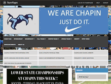 Tablet Screenshot of chapineagleclub.com